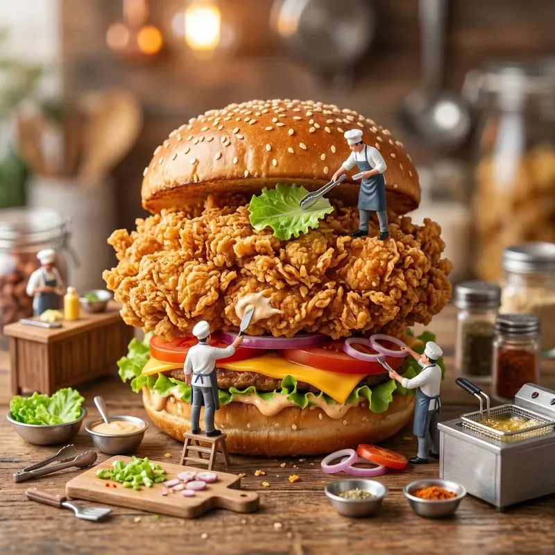 Tiny Burger Builders Macros