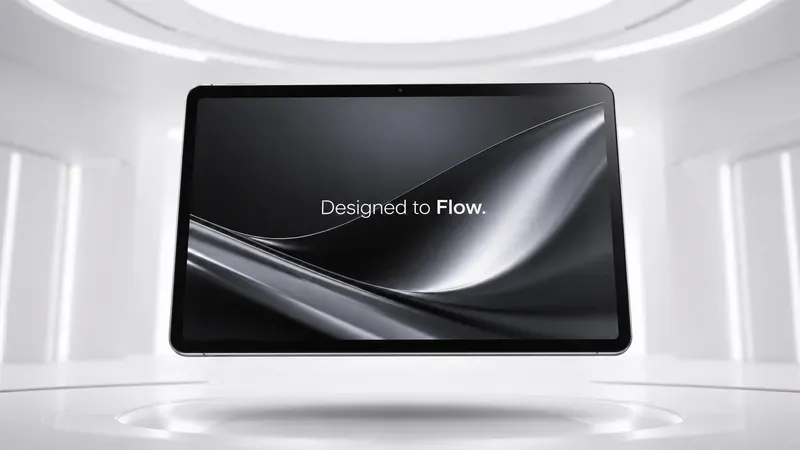 Sleek Floating Tablet Product Adverts