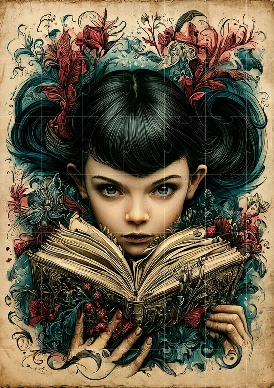 Gothic Fairytale Illustrations