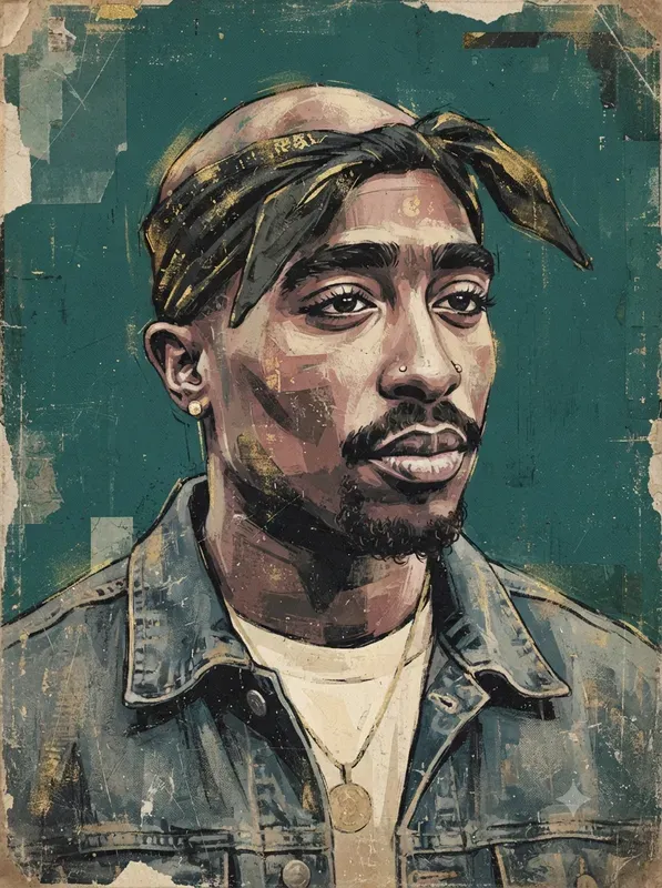 Vintage Painterly Mixed Media Portraits