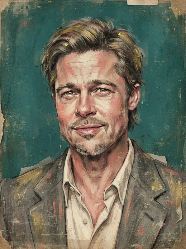 Vintage Painterly Mixed Media Portraits