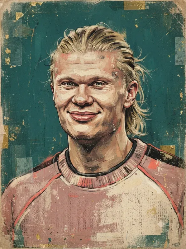 Vintage Painterly Mixed Media Portraits