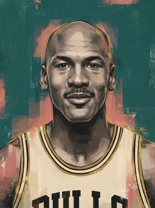 Vintage Painterly Mixed Media Portraits