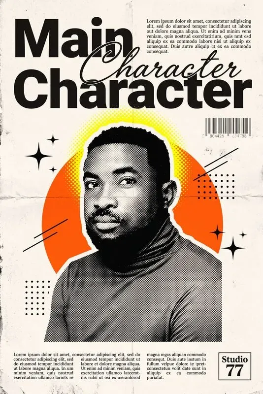 Vintage Zine Popart Posters