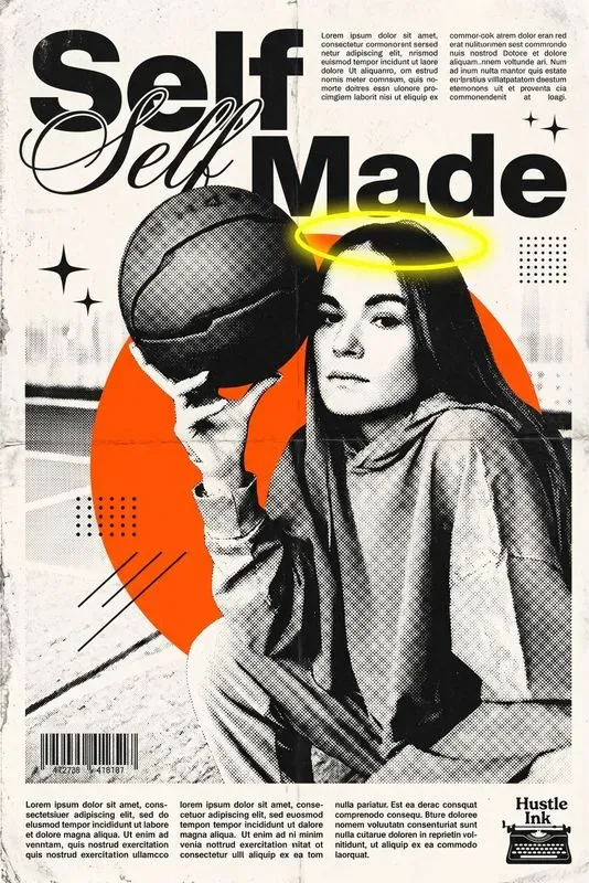 Vintage Zine Popart Posters