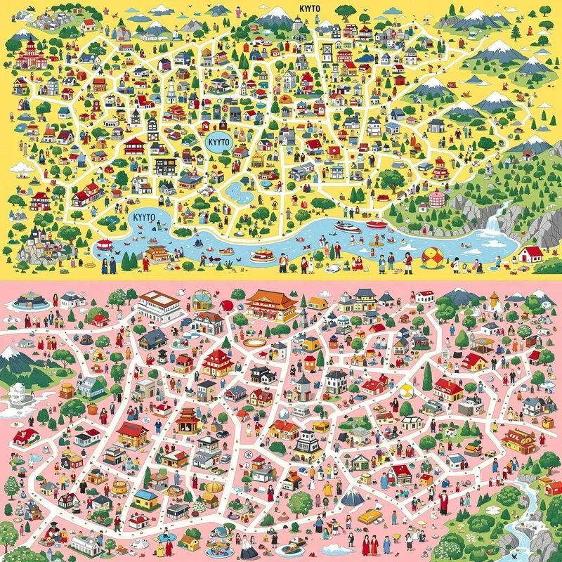 Color Game Maps Illustrated Color Maps