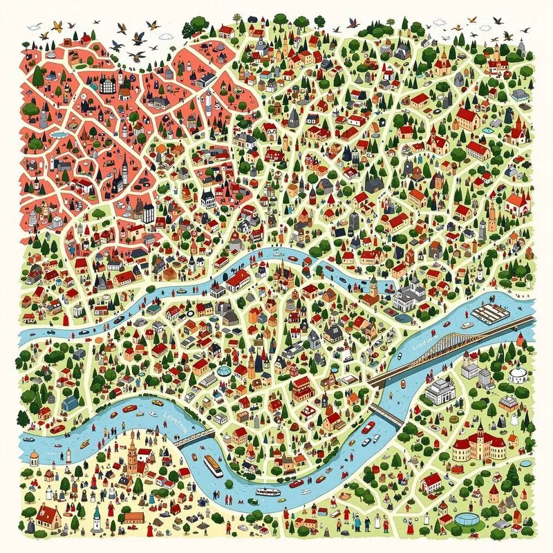 Color Game Maps Illustrated Color Maps