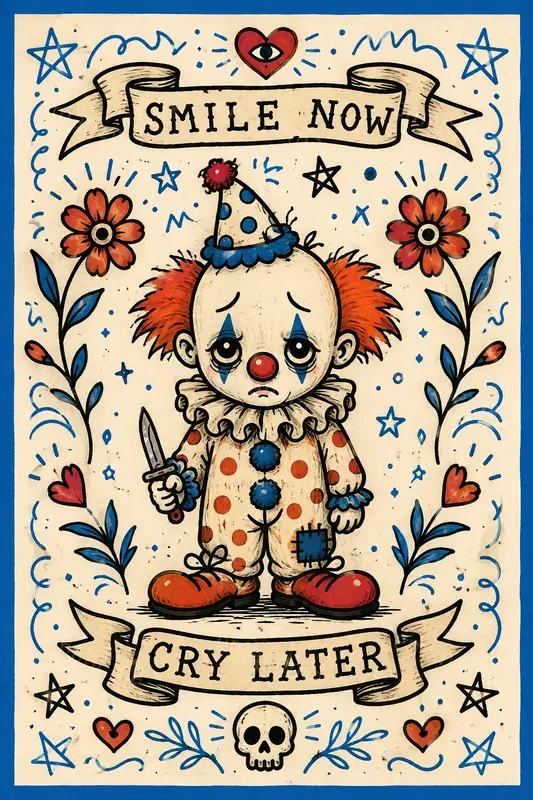 Creepy And Cute Baby Illustrations