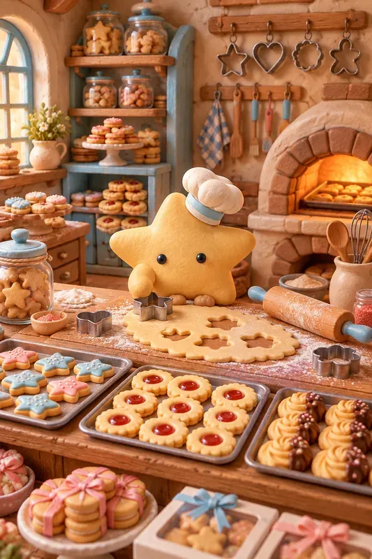 Cute Bakery Clay Monsters