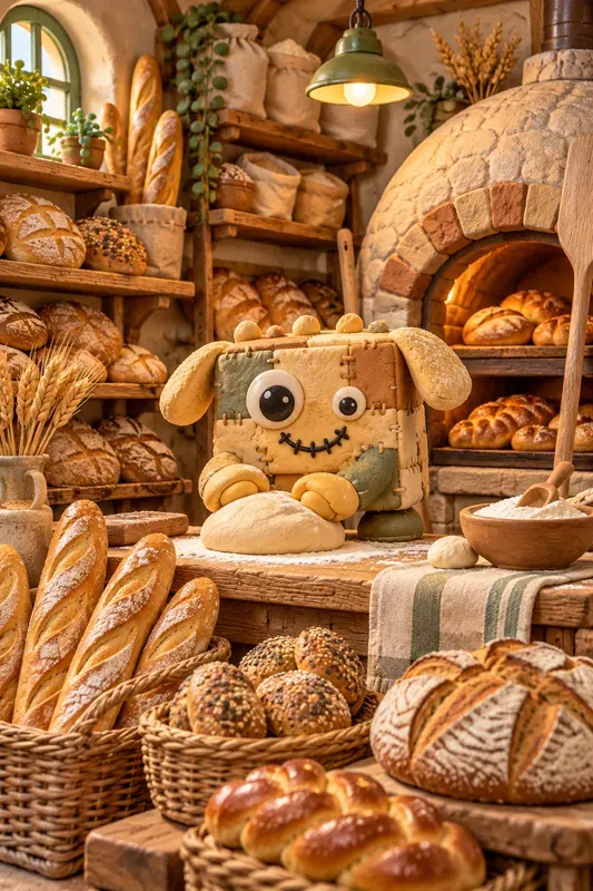 Cute Bakery Clay Monsters