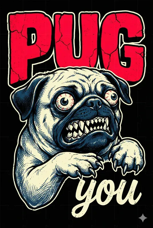 Aggressive Crazylooking Tshirt Designs