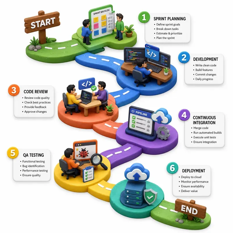 3D Claymorphic Roadmap Infographics