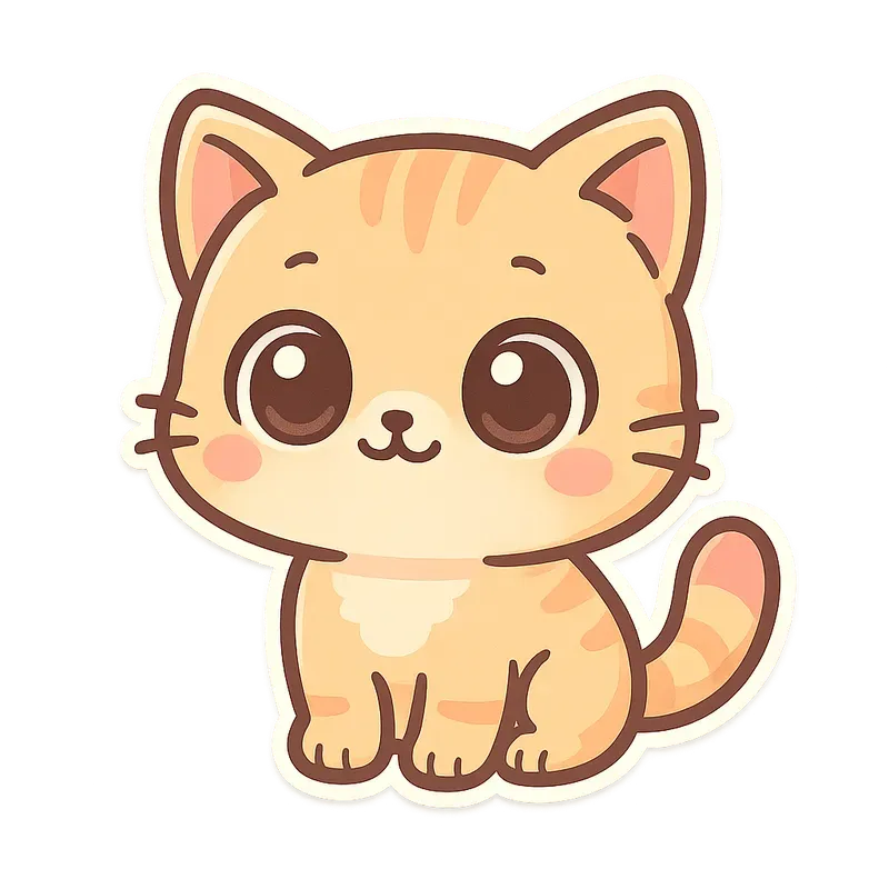 Kawaii Animal Stickers