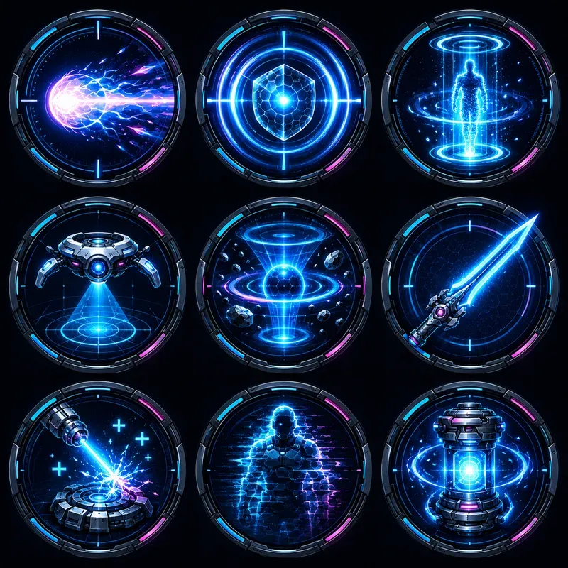 Video Game Icons