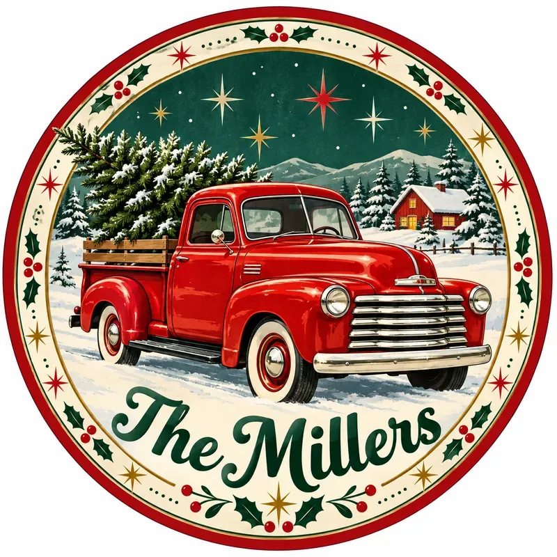 Personalized Christmas Ornament Designs