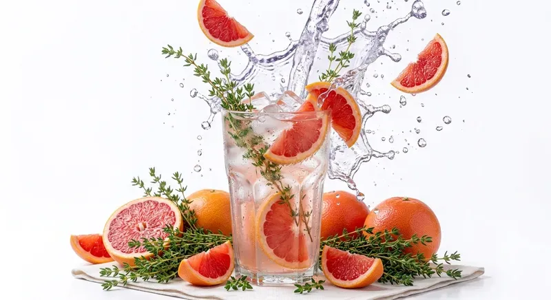 Natural Classic Fruit Splash Photo Shoots