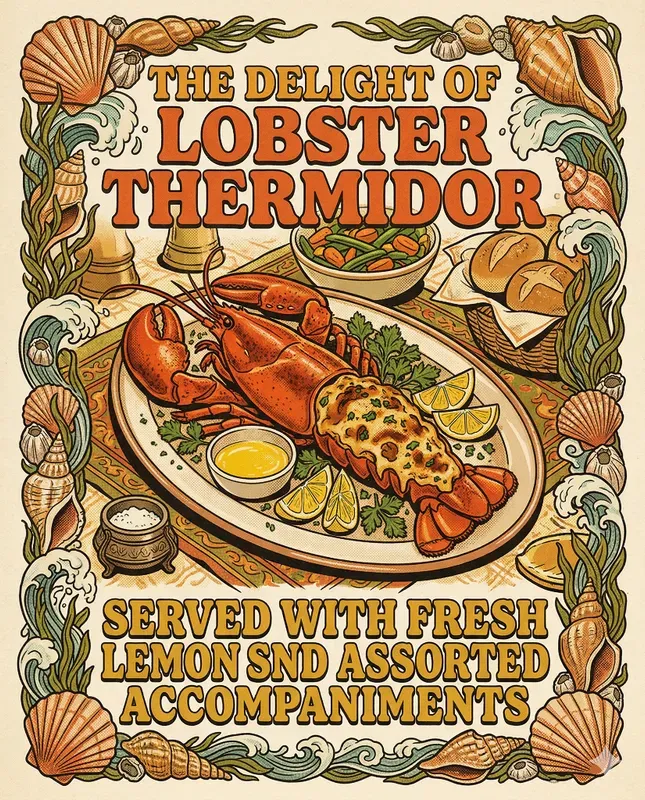 70s Retro Cook Book Aesthetic Masters