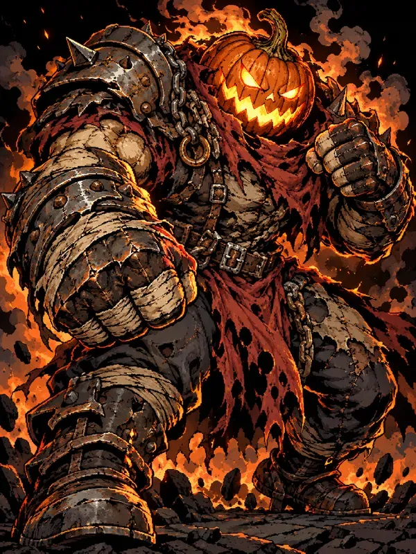 Arcade Pixelcomic Halloween Fighters