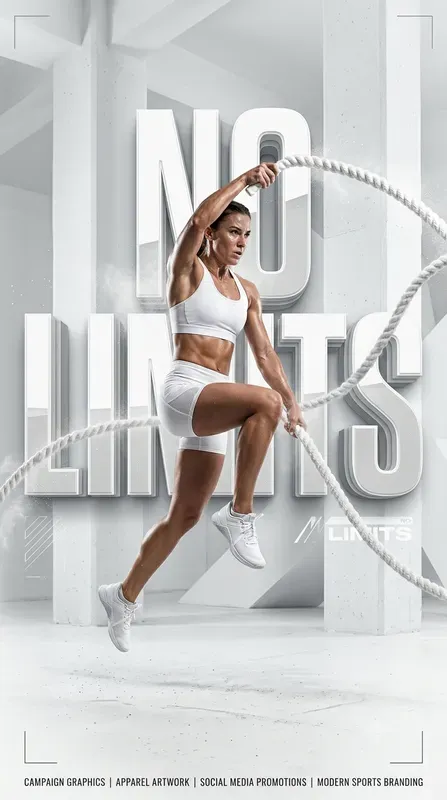 Striking Sports Advertising Poster Generator