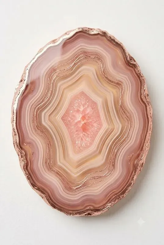Agate Geode Slice Art Studios