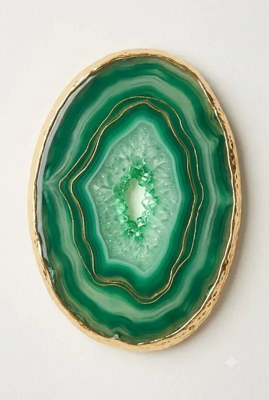 Agate Geode Slice Art Studios