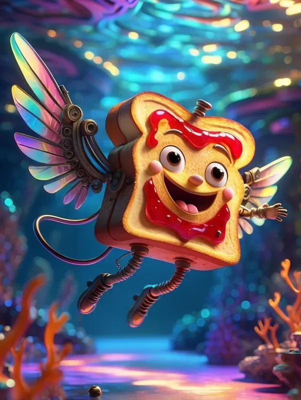 Whimsical Bites A Surreal Food Fantasies