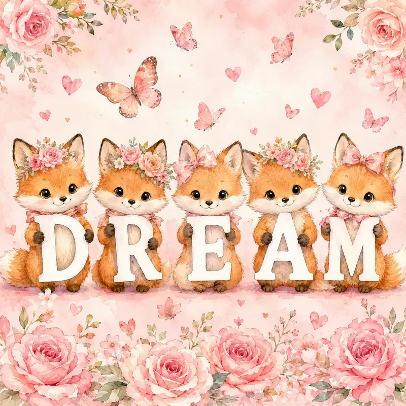 Cute Letter Critters