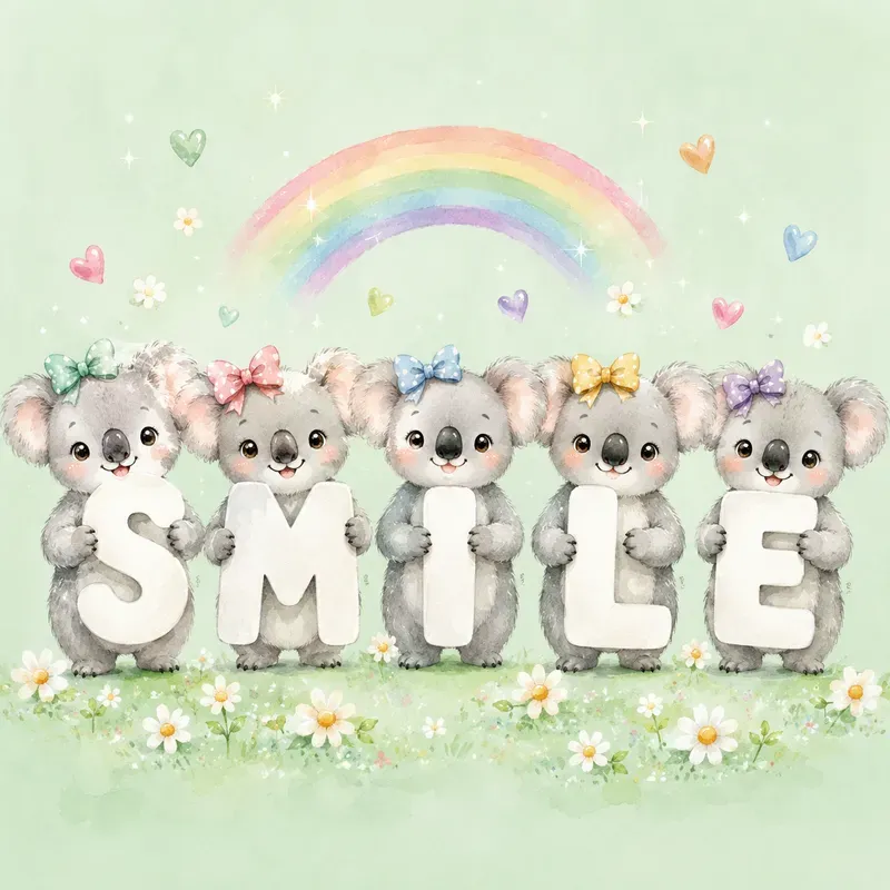 Cute Letter Critters