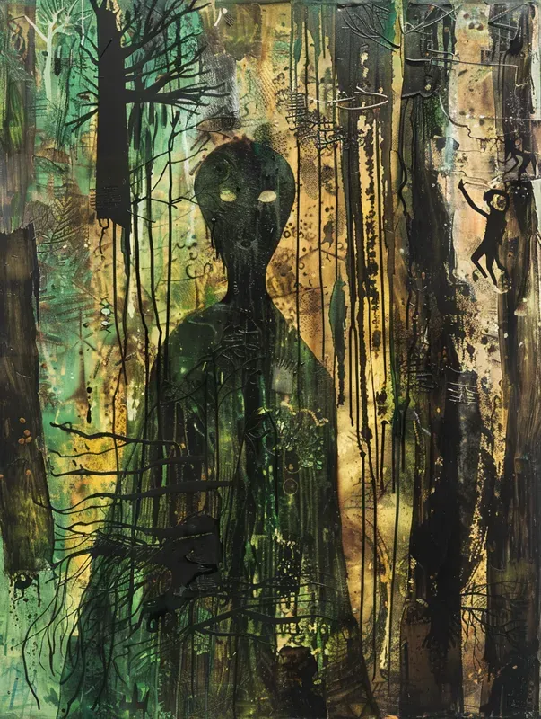 Surreal Folk Storytelling Art