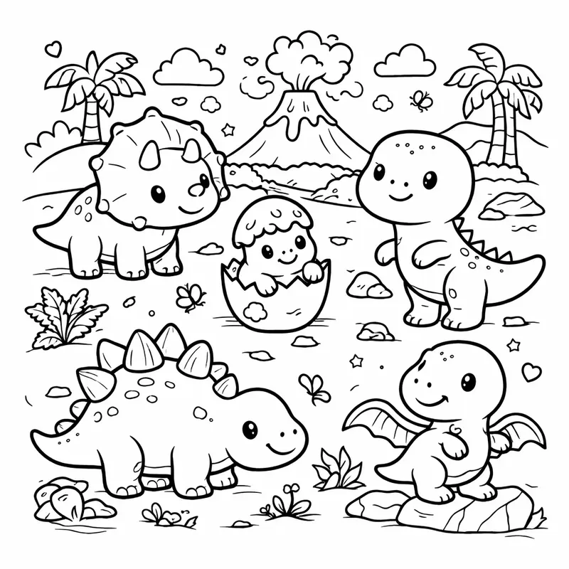 Coloring Book Page Generator