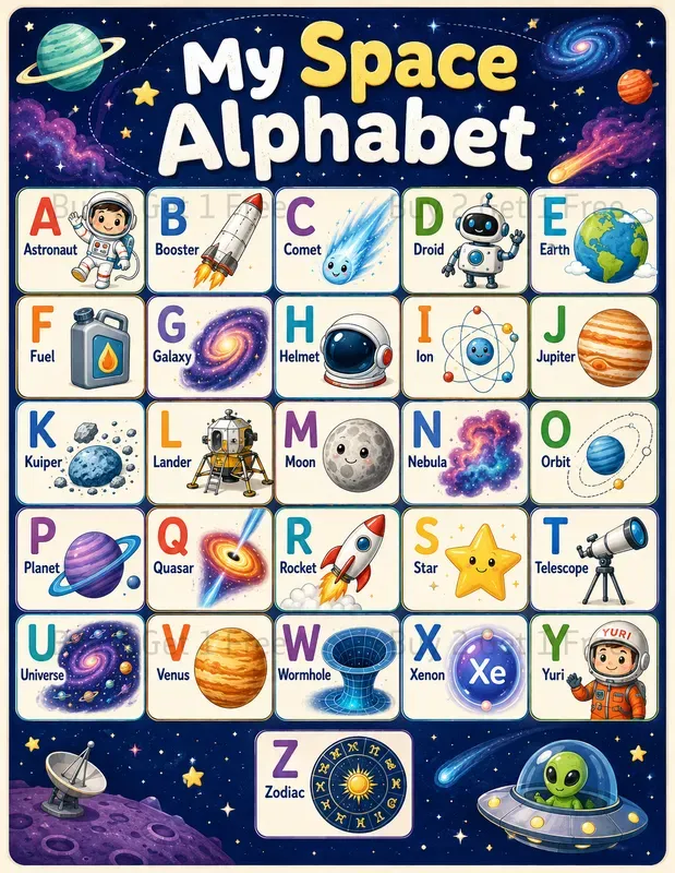 Kids Alphabet Posters