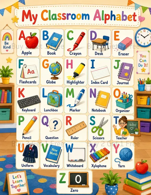 Kids Alphabet Posters
