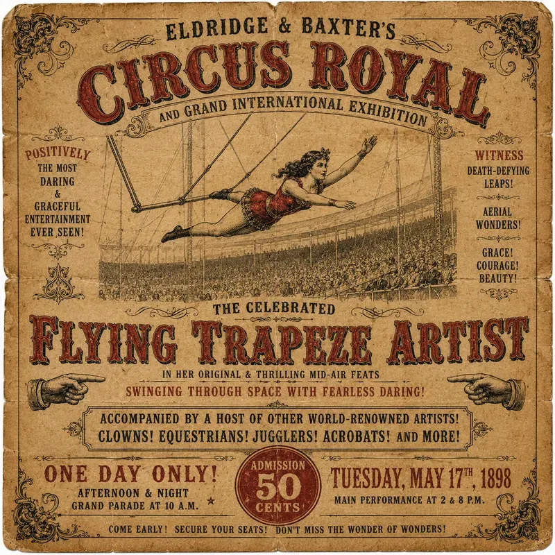 Vintage Circus Bills Ai