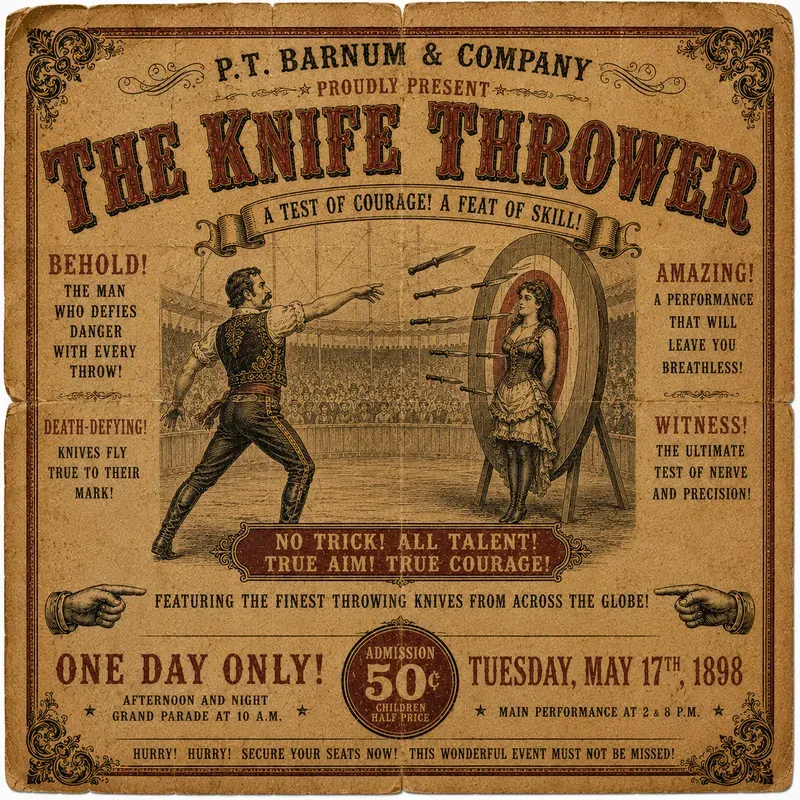 Vintage Circus Bills Ai
