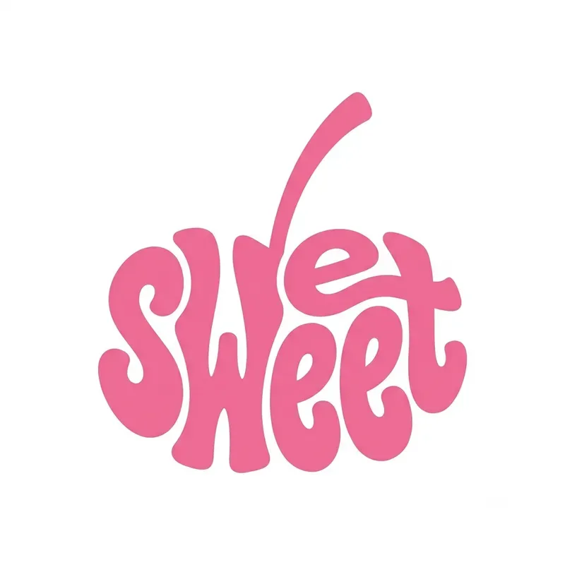 Retro Sticker Makers Custom Word Shapes