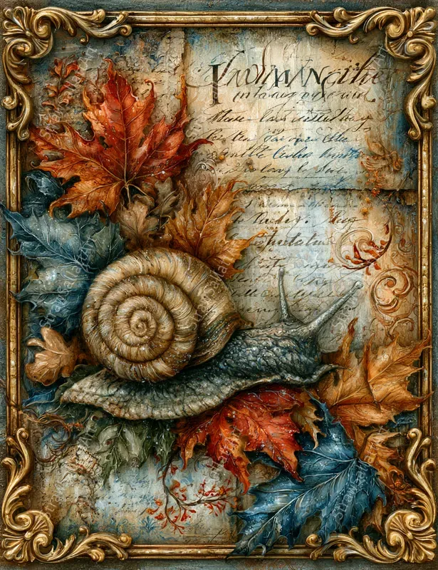 Autumn Fairytale Junk Journal Ephemera
