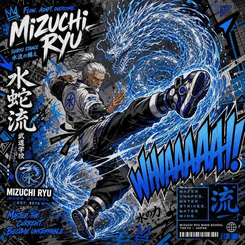 Dynamic Anime Street Art Guides
