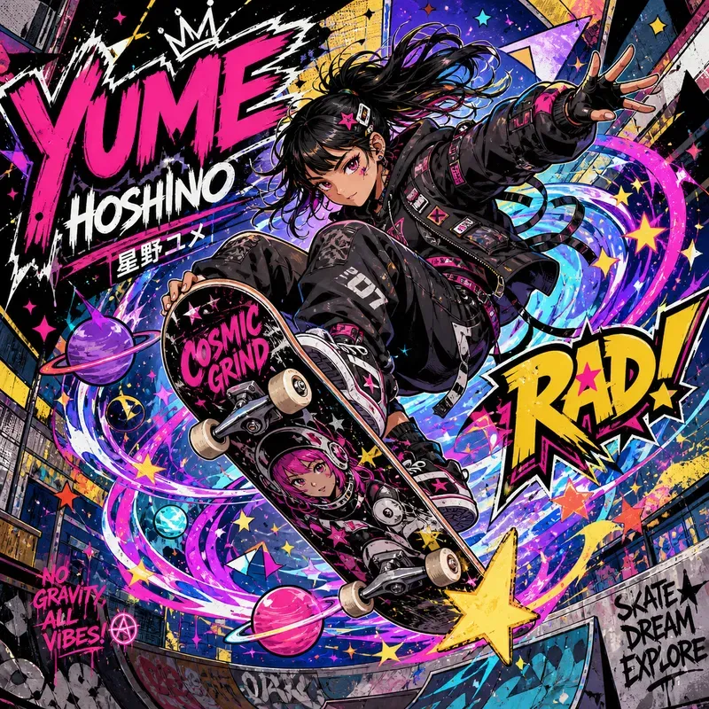 Dynamic Anime Street Art Guides
