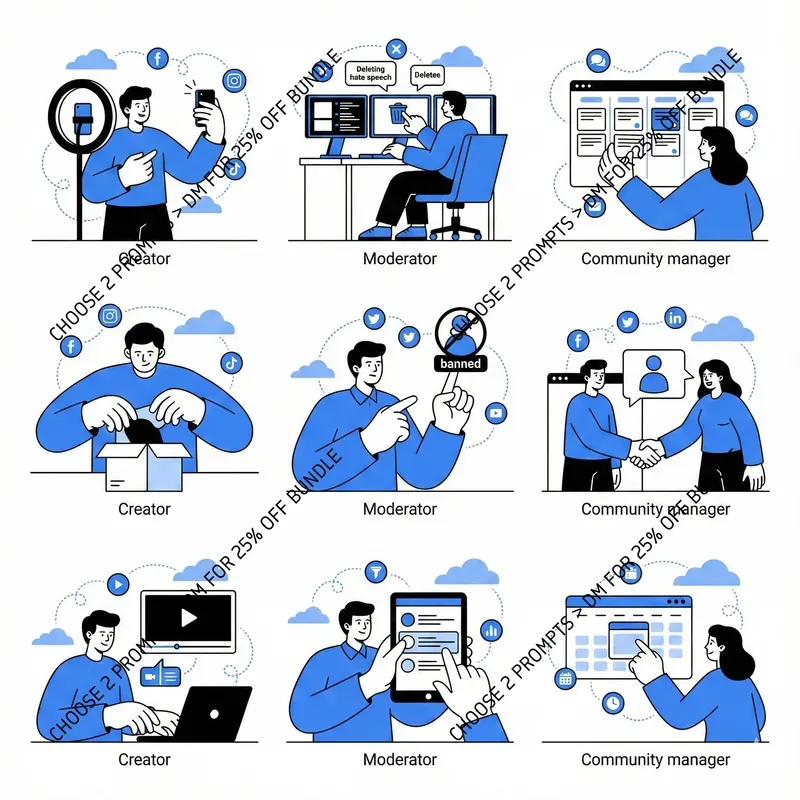 Modern Monocolor Startup Illustrations