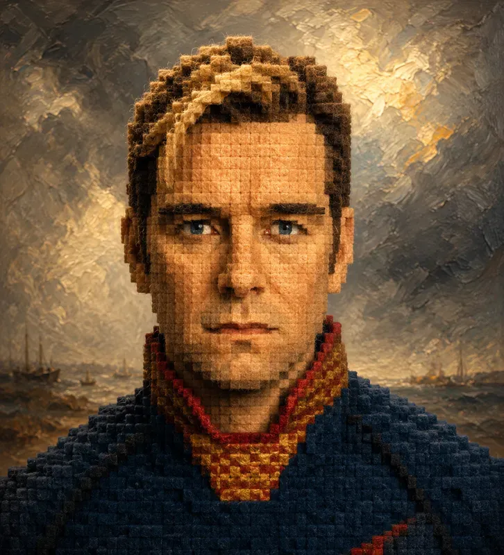 Voxel Wool Portraits