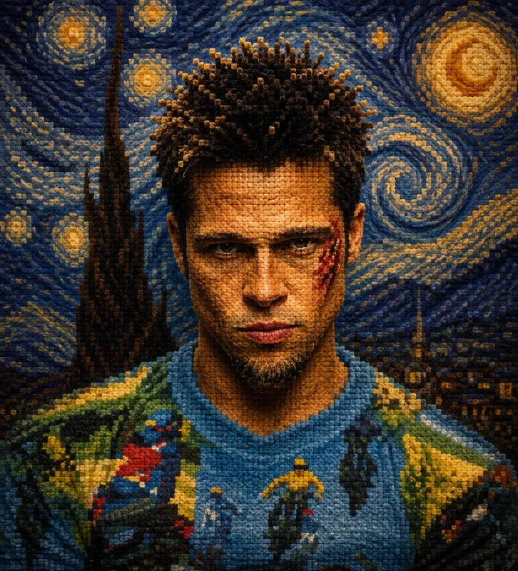 Voxel Wool Portraits