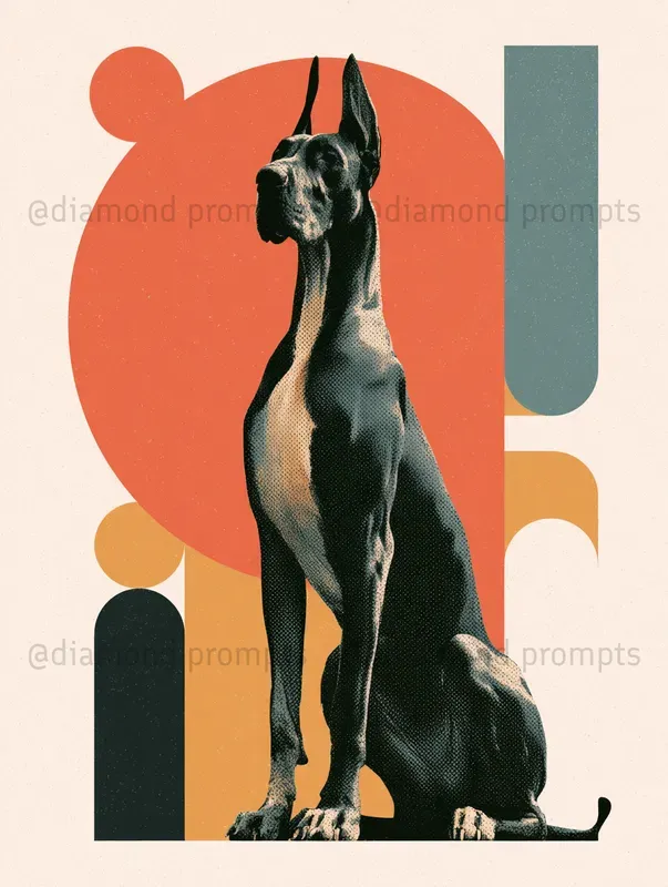 Bold Pastel Retro Illustrations