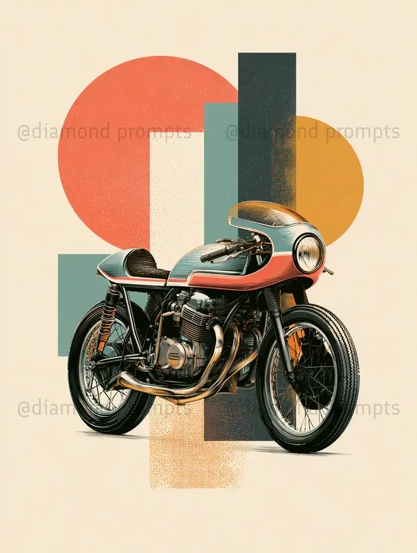 Bold Pastel Retro Illustrations