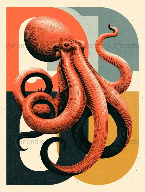 Bold Pastel Retro Illustrations