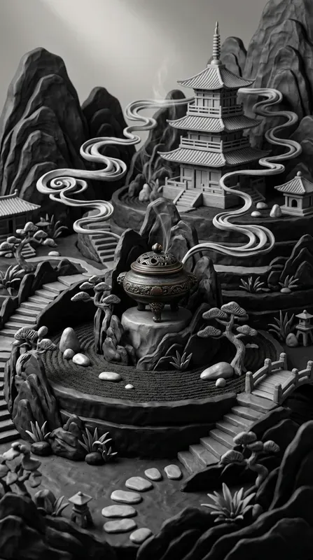 Zen Aesthetics Handmolded Clay Studios