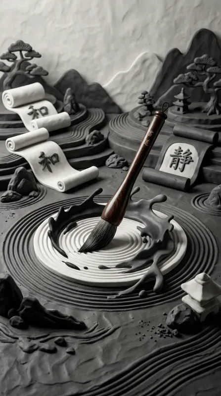 Zen Aesthetics Handmolded Clay Studios