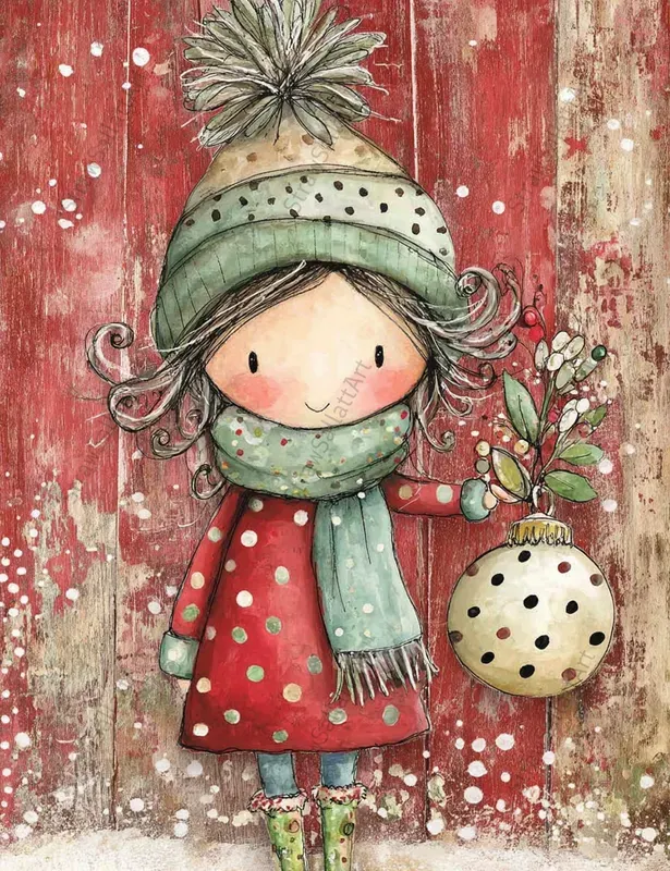 Cozy Christmas Junk Journal Ephemera
