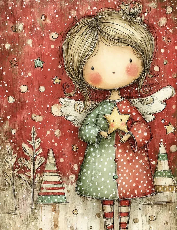 Cozy Christmas Junk Journal Ephemera