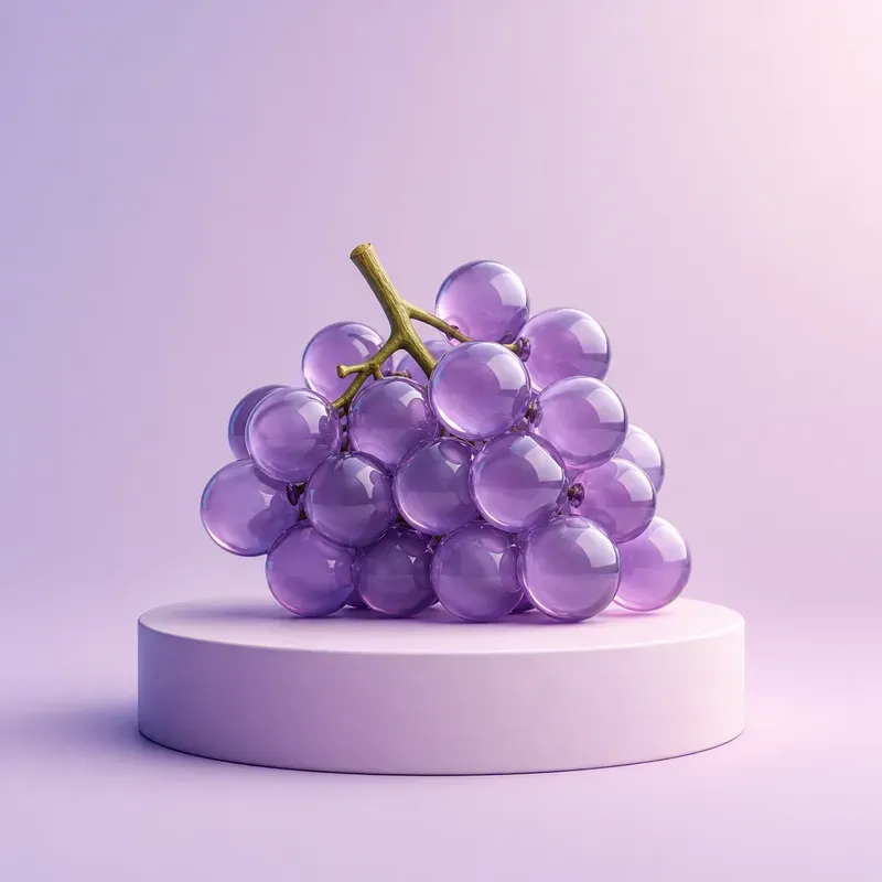 Minimal 3D Fruit Product Renders