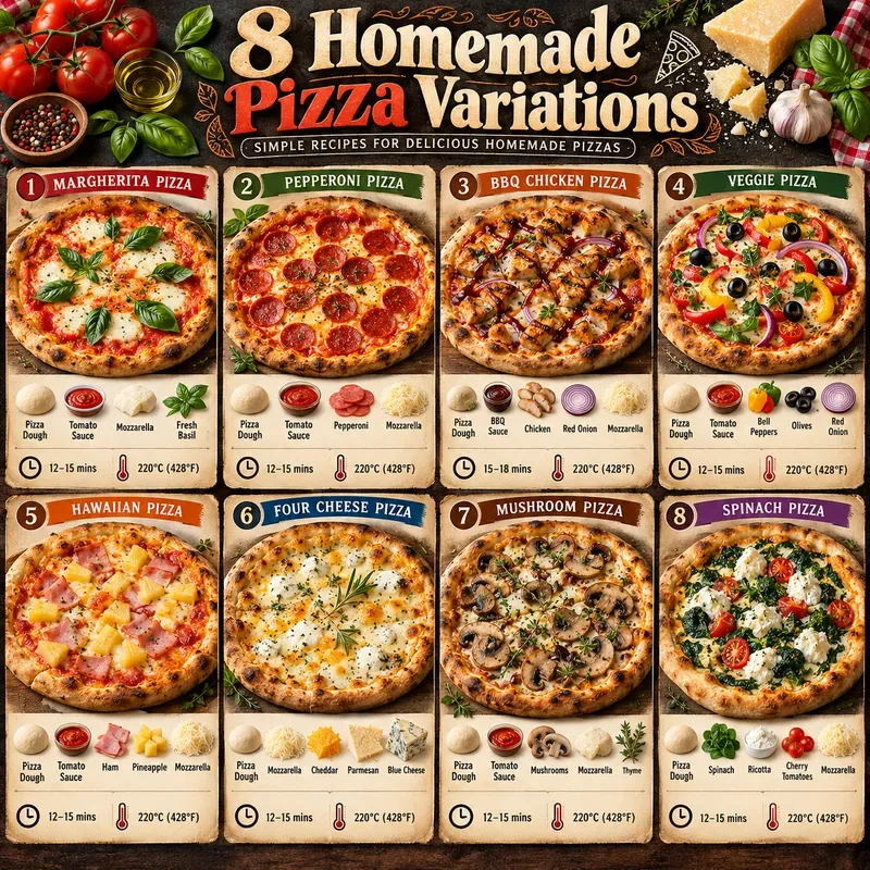 Delicious Food Infographic Posters